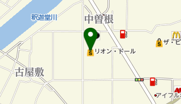 リオン・ドール須賀川東店の地図画像