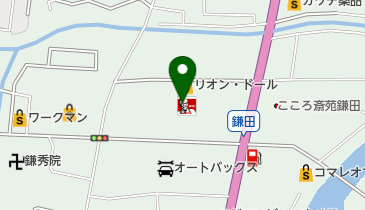 リオン・ドール鎌田店の地図画像