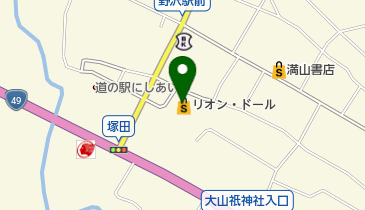 リオン・ドール野沢店の地図画像