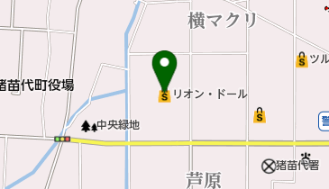 リオン・ドール猪苗代店の地図画像