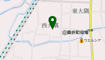 コープふくしま桑折店の地図画像