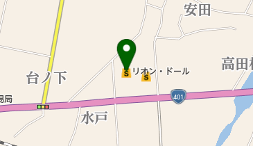 リオン・ドール美里店の地図画像