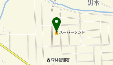 スーパーシシド相馬リボン店の地図画像