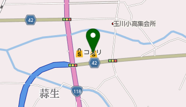 グラントマト玉川店の地図画像
