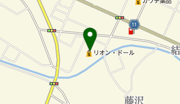 リオン・ドール結城店の地図画像