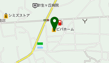 ビバホーム大槻店の地図画像