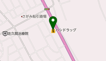 ハシドラッグ船引店の地図画像