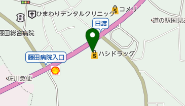 ハシドラッグ国見店の地図画像
