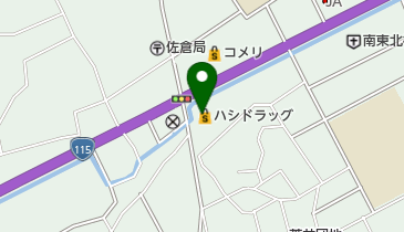 ハシドラッグ荒井店の地図画像
