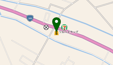 ツルハドラッグ西郷店の地図画像