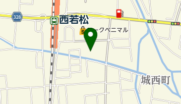 クスリのアオキ城西町店の地図画像