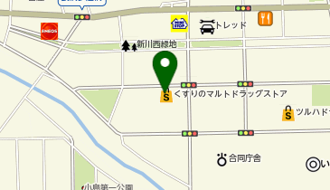 くすりのマルトドラッグストア尼子店の地図画像