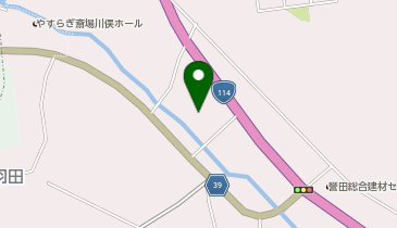 ハシドラッグ川俣店の地図画像