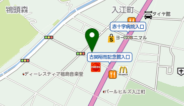 マツモトキヨシ福島入江町店の地図画像