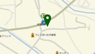 クスリのアオキ泉店の地図画像