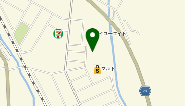 くすりのマルト健康の森湯本店の地図画像
