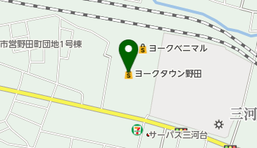 ヨークタウン野田の地図画像