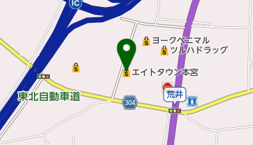 エイトタウン本宮の地図画像