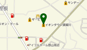 イオンタウン須賀川の地図画像