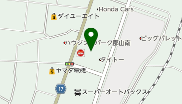 フレスポ郡山の地図画像