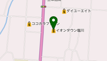 イオンタウン塩川の地図画像