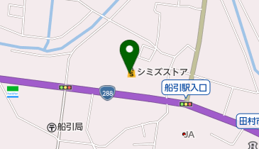 ふねひきパークの地図画像