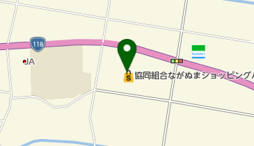 協同組合ながぬまショッピングパークの地図画像