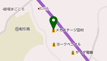 メガステージ田村の地図画像