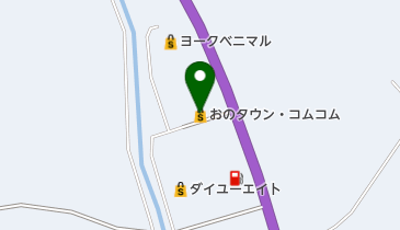 おのタウン・コムコムの地図画像