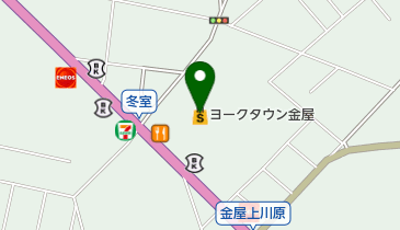 ヨークタウン金屋の地図画像