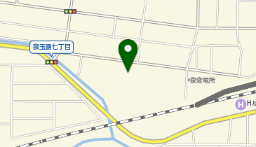 ヨークタウン泉玉露の地図画像