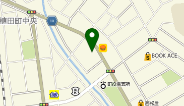 マックハウスいわき植田店の地図画像
