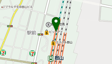 ハニーズエスパル郡山店の地図画像