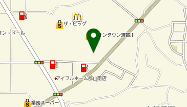 ハニーズ須賀川店の地図画像