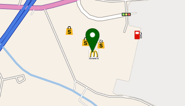 ハニーズ白河店の地図画像