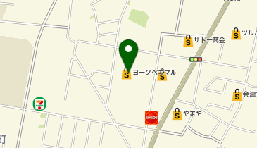 ハニーズ門田店の地図画像