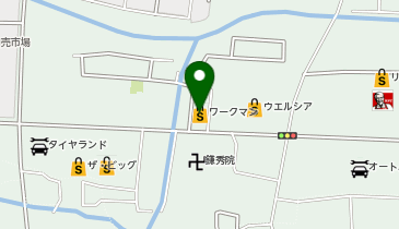 ワークマンプラス福島鎌田店の地図画像