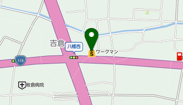 ワークマンプラス福島方木田店の地図画像
