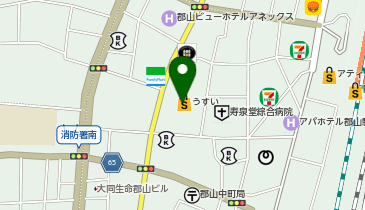 ミキハウス郡山うすい店の地図画像