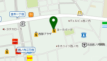 アカチャンホンポヨークパーク郡山店の地図画像