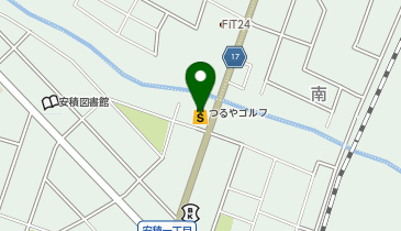 つるやゴルフ郡山店の地図画像