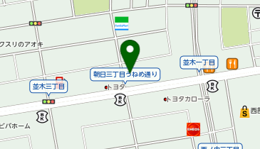ヴィクトリアゴルフ郡山並木店の地図画像
