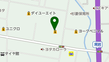 ヴィクトリアゴルフ福島南バイパス店の地図画像