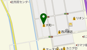 スタイリッシュ百貨店ビビホーム大和一の地図画像