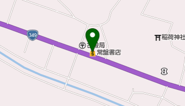 常盤書店の地図画像