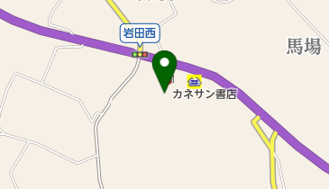 カネサン書店の地図画像