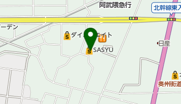 SASYU鎌田店の地図画像