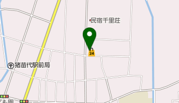 穴沢書店の地図画像