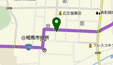 (資)丁子屋書店の地図画像