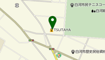 みどり書房白河店の地図画像